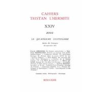 Cahiers Tristan L'hermite N° 24, 2002