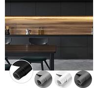 Cahomo 61 * 550cm Papier Peint Adhesif PVC, Épaissir Mat sans Bulles Papier Peint Auto-Adhésif pour Armoire de Cuisine Stickers Muraux Étanche Décor Table Placard Porte Carreaux Cuisine Tiroir Noir