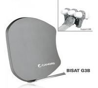 Cahors Parabole Fibre Grise Multisatellite Bisat G3B + 3 Lnb