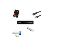 CAHORS Récepteur satellite HD + Carte TNTSAT V6 + Câble HDMI +LNB -HD ME