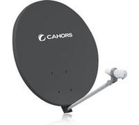 Cahors smc ix 70 uni parabole fibre 70 cm grise + lnb monture composite visserie tout inox G
