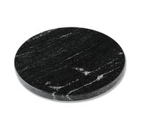 Cahzfie Planche à Découper de Luxe en Granit Naturel d'Brésil - Planche de Cuisine pour Viande, Jambon, Pain, Fromage - Naturelle, Durable, Décorative et Résistante à la Chaleur (Via Lactea)