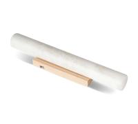 Cahzfie Rouleau à Pâtisserie Français de Luxe en Marbre Naturel d'Africain, Anti-adhésif - Accessoire de Cuisson pour Pâtes, Fondants, Pizzas et Biscuits (Namib Fantasy)