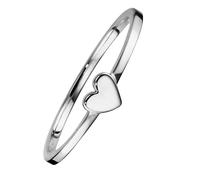 caï Bague 'Herz, Pearl Love' argent, Taille 52