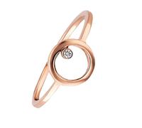 caï Bague 'Love' or rose, Taille 52