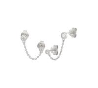 caï Boucles d'oreilles blanc, Taille One Size