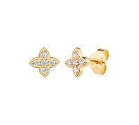 caï Boucles d'oreilles jaune d'or, Taille One Size