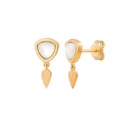 caï Boucles d'oreilles jaune, Taille One Size