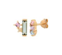 caï Boucles d'oreilles jaune, Taille One Size