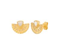caï Boucles d'oreilles jaune, Taille One Size