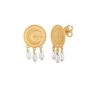 caï Boucles d'oreilles jaune, Taille One Size