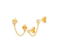 caï Boucles d'oreilles jaune, Taille One Size