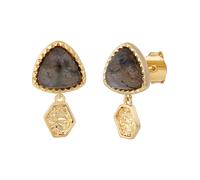 caï Boucles d'oreilles or / gris, Taille One Size