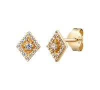 caï Boucles d'oreilles or / transparent, Taille One Size