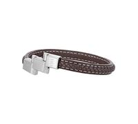 caï Bracelet chocolat / argent, Taille One Size