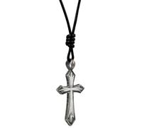 caï Chaîne noir / argent, Taille One Size