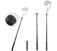 CAI-[Official] Rallonge 29"" Pour Stabilisateur,Bâton De Selfie Ajustable Avec Filetage 1/4"" Compatible Avec Dji Osmo 6/ Om5, Smooth Q3/ 5S/ 5/ Q4,Gopro Vlog Pocket/Go 2 Evo