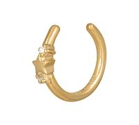 cai Single Earcuff 925 argent sterling plaqué or jaune étoile étoile zirconiu...