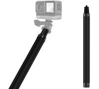 CAI-Sport Camera Selfie Stick Avec Perche Télescopique,Selfie Stick De Voyage,25Cm-116Cm Selfie Stick Étanche Pour Gopro Hero 12/11/10/9/8/7/6/Max,Dji Osmo Action,Insta360 Ace/Ace Pro/One Rs