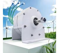 Caibendss Alternateur triphasé 12 000 W, Moteur électrique à Aimant Permanent NDFEB en Terres rares, pour Moteur Diesel d'éolienne et d'hydrolienne 24V