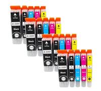 Caidi 20 x Grande Capacité Compatibles Epson 33 33XL Cartouches d'encre pour Epson Expression Premium XP-530 XP-540 XP-630 XP-635 XP-640 XP-645 XP-830 XP-900