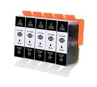 Caidi 5Noir PGI-525XL CLI-526XL Compatible avec Canon PGI 525 CLI 526 Cartouches d'encre pour Canon Pixma MG5250 MG6150 MG5150 MG8150 MG5350 MG6250 MG5300 MX885 MX895 IP4950 IP4850 MG8250 MX715 IX6550