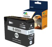 Caidi 9 Couleurs P800 Ink Cartridges T8501 T8502 T8503 T8504 T8505 T8506 T8507 T8508 T8509 Cartouche D'Encre 80 Ml Compatible Avec Les Imprimantes T850 Ink Surecolor Sc-P800 (T8501[ENC942782]