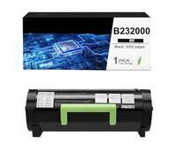 CAIDI B232000 Cartouche d'encre (3000 Pages), Compatible avec Lexmark B232000 B2320A0, Compatible avec Lexmark B2338 B2338dw B2442 B2442dw B2546 B2546dw B2650 B2dn. B2650dw MB2338 MB233