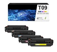 CAIDI Cartouche de Toner Canon T09 avec Puce Compatible avec l'imprimante Laser Canon C1127iF C1127P MF1127C LBP1127C C1127i (BK:7600 C/M/Y:5900)