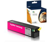 Caidi HP991X Cartouche d’Encre Compatible pour HP Pro 750dw 777z MFP 772dn 774dn 779dn (Magenta)