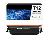 CAIDI T12 Remplacement de Cartouche de Toner Compatible avec Puce pour Canon i-SENSYS X C1333i C1333iF C1333P Imprimante (1 Black)