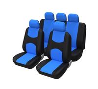 CAIDIS Couvre siège Housses de siège Auto universelles en Polyester pour appuie-têtes Amovibles pour Vector M12 Housses de sieges(Blue Full Set)