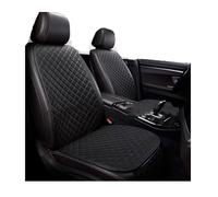 CAIDIS Couvre siège pour Nissan pour Qashqai pour Juke pour Leaf pour Armada pour Altima pour Cube pour Dualis pour Tiida pour Bluebird Housses de sieges(Black 2 Seat)