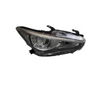 CAIDIS Ensemble de phare Ensemble De Phares LED À Rotation Adaptative, En Forme De Croissant, Pour Infiniti 2015 - 2022 Q50 Feux avant