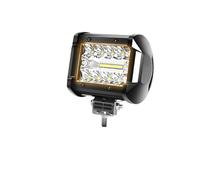 CAIDIS Ensemble de phare Lampe Travail LED À 3 Rangées, 60W, 12V, LED, Barre Lumineuse Pour Bateau 4x4, Phare Hors Route Pour Camion UTV SUV ATV Feux avant