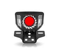 CAIDIS Feu Stop Moto Pour CG125 Pour TMX125/155 CG CD CT Feux Arrière À LED Intégration Feu Arrière Avec Signal De Flash Dynamique Feu Arrière Feu arrière moto(Blanc)