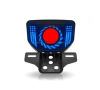 CAIDIS Feu Stop Moto Pour CG125 Pour TMX125/155 CG Pour CD CT Feu Arrière Moto Feux Arrière À LED Intégration Feu Arrière Avec Flash Dynamique Feu arrière moto(Blue)