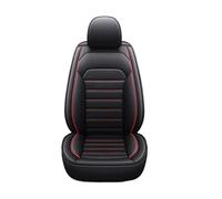 CAIDIS Housses de Siège de Voiture Housse Siège Auto Universelle 3D pour Ford pour Fiesta pour Fusion pour Mondeo pour Taurus pour Mustang pour Territory(F Black Red 5 Seat)