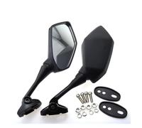 CAIDIS Retroviseur Moto pour YZF600 pour YZF R1 R6 R3 R125 R25 R15 2003 2004 2005 2006 2007 2008 2009 Rétroviseur Latéral De Moto Rétroviseur Latéral Moto(Noir)