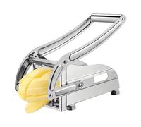 caiduos Coupe-Frites | Trancheuse-Hachoir avec Base Ventouse | Machine à Frites - pour Chips, Spirales, bâtonnets, Cubes, Carotte, igname, Oignon, Pomme de Terre, Aliments