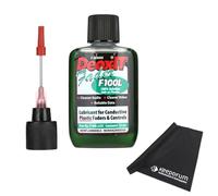 Caig DeoxIT F100L-L25C Faderlube Nettoyant pour contact plastique + chiffon microfibre Keepdrum