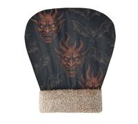 Caihoyu Demons and Bats Sac de couchage pour chats ou petits chiens Intérieur Cachette tunnel souple semi-fermé