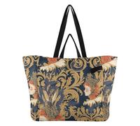 Caihoyu Sac fourre-tout en toile pour les vacances, la cuisine, les courses, les demoiselles d'honneur, les cadeaux de fête de mariage vintage pour femme