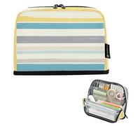 Caihoyu Trousse à crayons de grande capacité - Multifonctionnelle - Organiseur de rangement pour enfants - Fournitures scolaires - Trait de pinceau