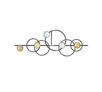 caihuashopping Mural Patère Porte-Manteau Mural de Luxe légère, Crochets de Rack de Manteau de Mur de créativité, Crochets muraux en métal for Salon et Chambre à Coucher Patère Murale