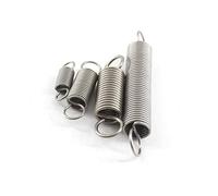 caihv-Ressort Durable, 5pcs, Extension en Acier Inoxydable Printemps, Petits Crochets Ressorts de Traction, épaisseur 1mm Longs Ressorts d'extension Accessoires de Bricolage (Length : 1x8x25mm)