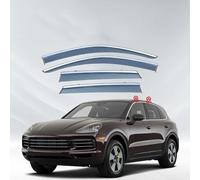Caijiax Deflecteur vitre Voiture pour Porsche Cayenne MK39Y0 2019-2024, Déflecteurs d'air élégants, Déflecteurs de fenêtre latérale Robustes et durabl.