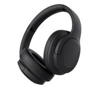 Caijin Casque Audio sans Fil Bluetooth Supra-auriculaire avec réduction Active du Bruit, Bluetooth 5.3, jusqu'à 100 Heures d'autonomie en Mode ANC, Audio Haute résolution, Basses Profondes
