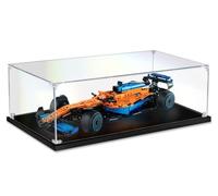 Caikbms Boîte Modèle Acrylique Compatible avec Modèle Bloc Construction Voiture Lego 42141 F1 Formula, Vitrine Transparente Anti-Poussière (Boîte Daffichage Uniquement) B,3mm