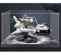 Caikbms Boîte Présentation Acrylique Compatible avec Navette Spatiale Le-go (10283) Discovery, Vitrine Acrylique (Modèle Non Inclus) B,3mm